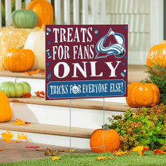 Colorado Avalanche Yard Sign, Halloween Treats for Fans, NHL, Home