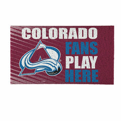 Colorado Avalanche Fan Mat, 28"x16", NHL