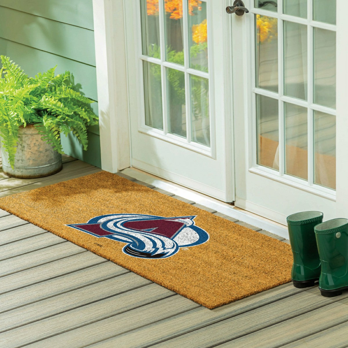 Colorado Avalanche Extra Large Full Color Coir Mat, 60"x24", NHL