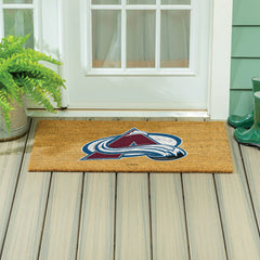 Colorado Avalanche Large Full Color Coir Mat, 36"x24", NHL