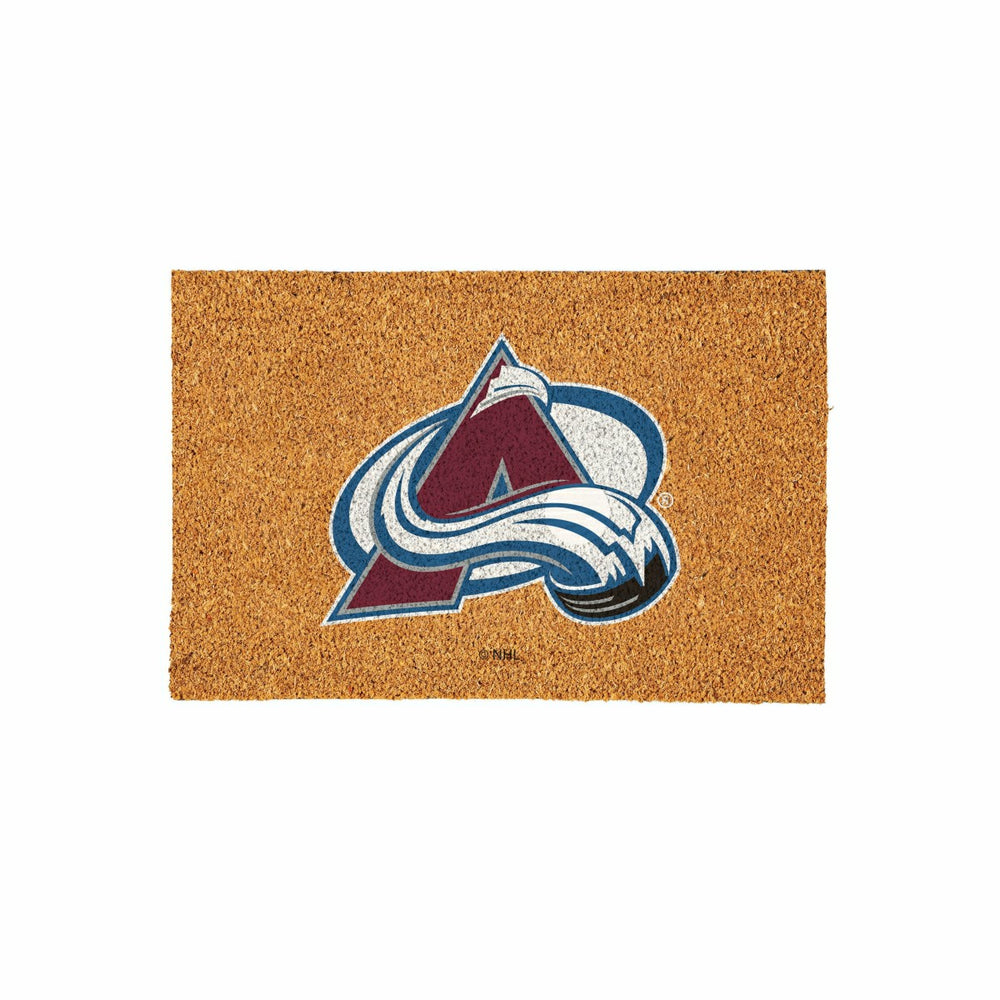 Colorado Avalanche Large Full Color Coir Mat, 36"x24", NHL