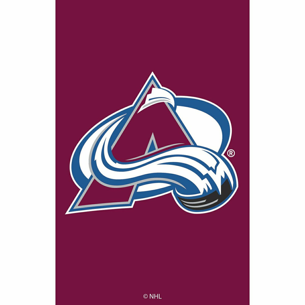 Colorado Avalanche Applique Garden Flag, NHL