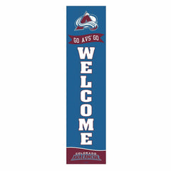 Colorado Avalanche Large Single Sided Leaner, 46", NHL, Home