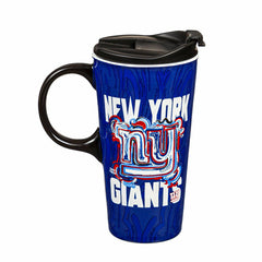 New York Giants, Travel Latte, Justin Patten Logo, Home, NFL