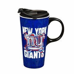 New York Giants, Travel Latte, Justin Patten Logo, Home, NFL