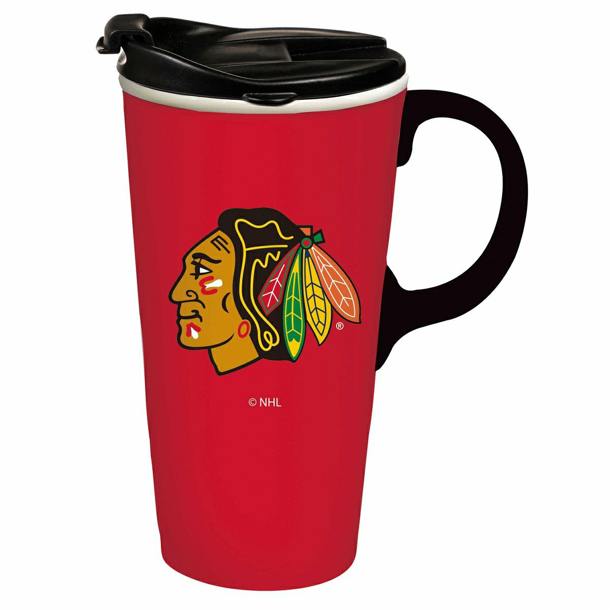 Boxed Travel Latte Cup, Chicago Blackhawks, Home, NHL