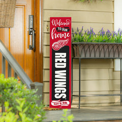 Detroit Red Wings 47" Double Sided Leaner, Halloween, NHL, Home
