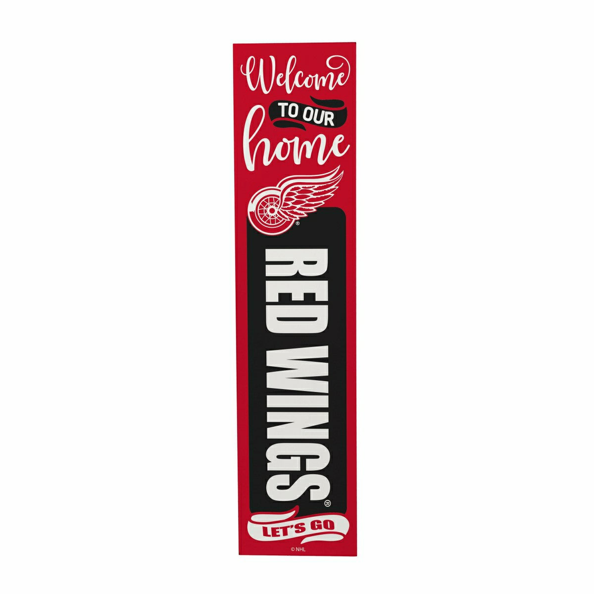Detroit Red Wings 47" Double Sided Leaner, Halloween, NHL, Home