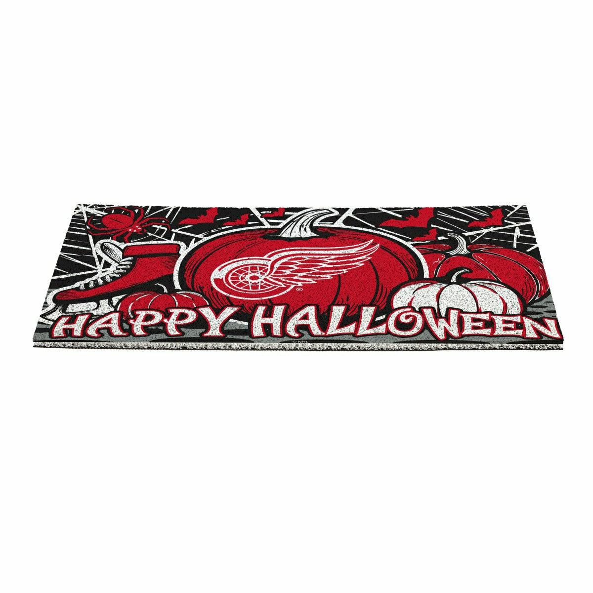 Detroit Red Wings Halloween PVC Mat, 28"x16", NHL