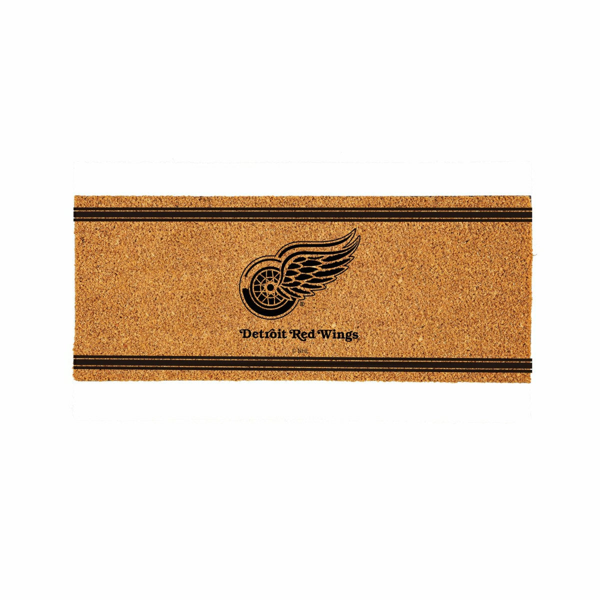 Detroit Red Wings Extra Large One Color Coir Mat, 60"x24", NHL