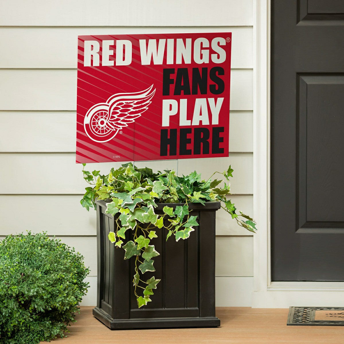 Detroit Red Wings Coroplast Yard Sign "Fans Play Here", NHL, Home