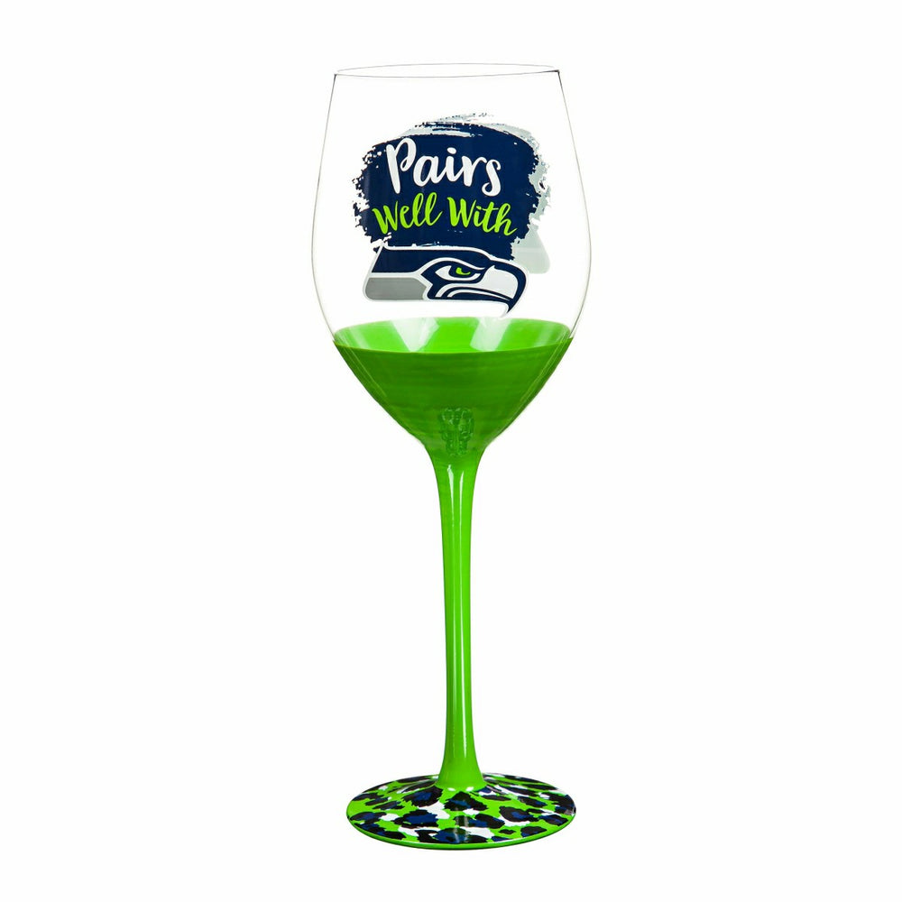 Seattle Seahawks, 17oz Boxed Stemware, Home, NFL