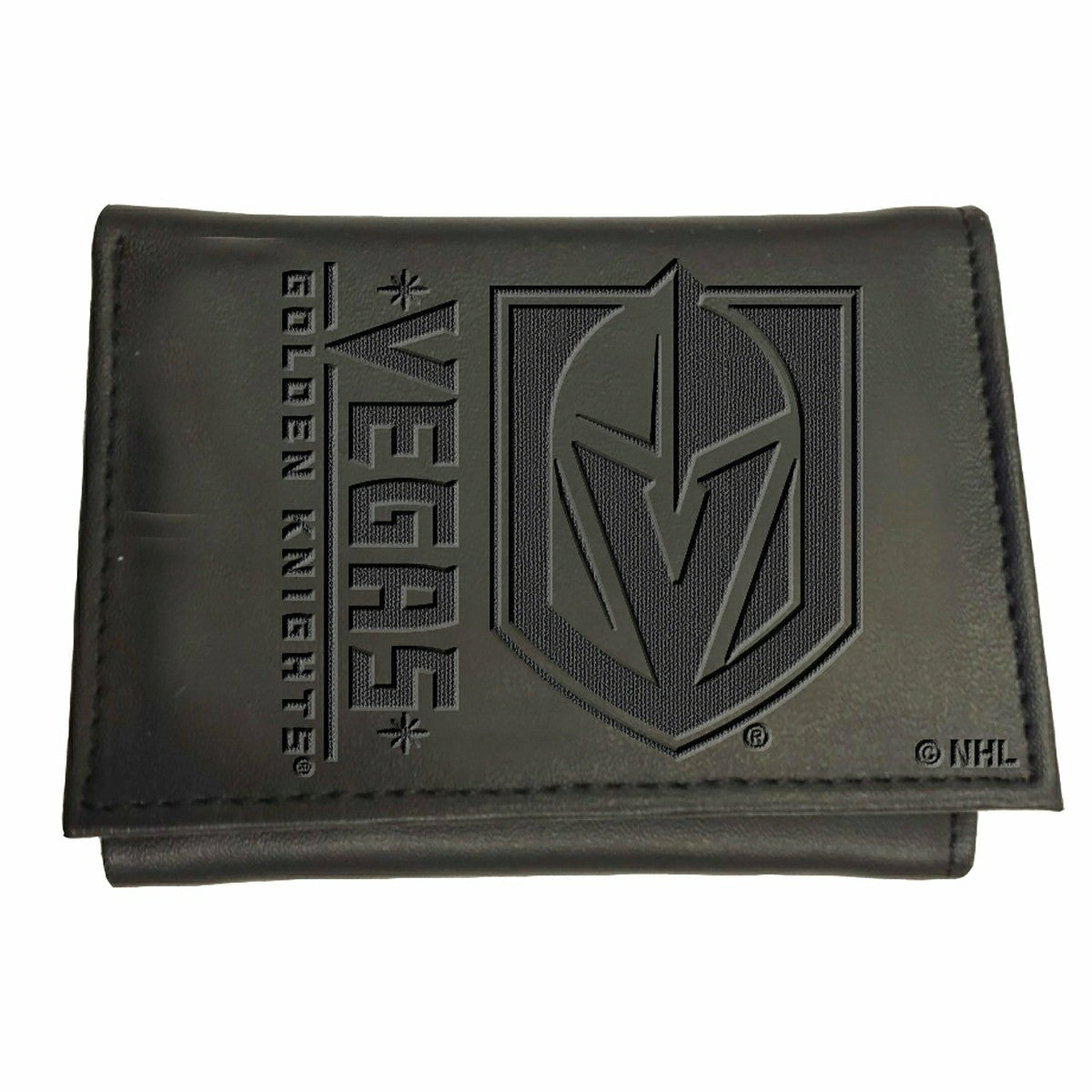 Vegas Golden Knights, Tri-Fold Wallet, Black, NHL, Home