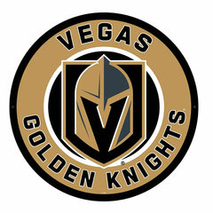 LED Wall Decor, Round, Las Vegas Golden Knights, NHL, Home