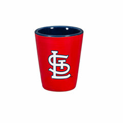 St Louis Cardinals 4-Piece Ceramic 2oz. Shot Glass Set, Home