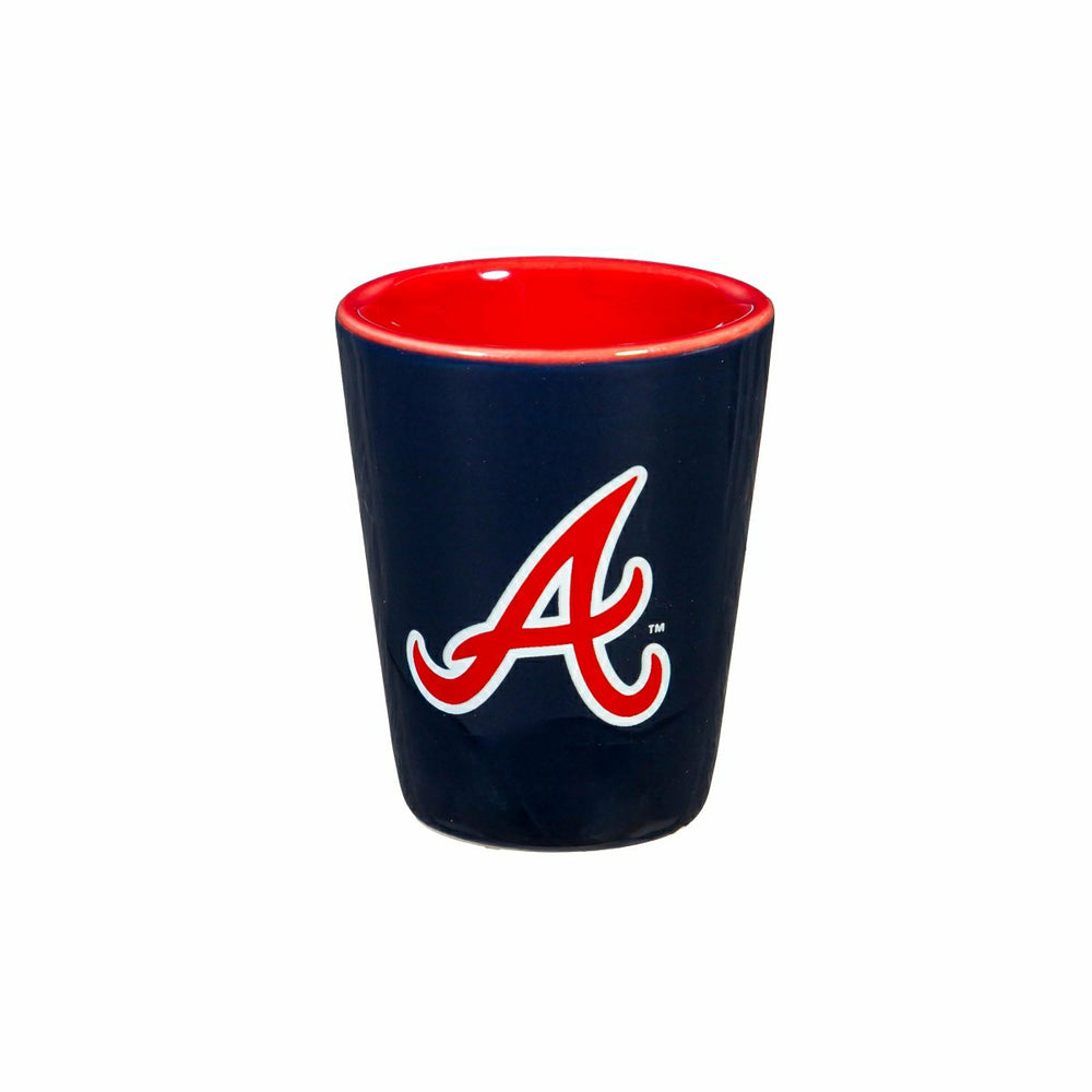 Atlanta Braves 4-Piece Ceramic 2oz. Shot Glass Set, Home, MLB