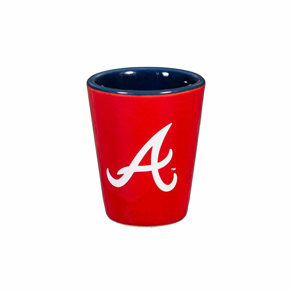 Atlanta Braves 4-Piece Ceramic 2oz. Shot Glass Set, Home, MLB