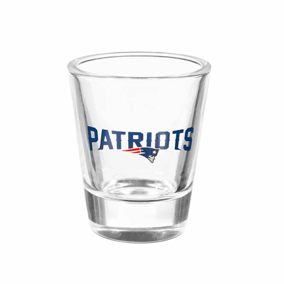 New England Patriots 4-Piece Ceramic and Glass 2oz. Shot Glass Set, Home, NFL