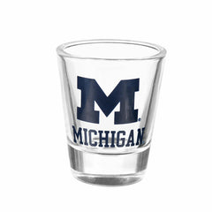 University Of Michigan 4-Piece Ceramic and Glass 2oz. Shot Glass Set, Home, Collegiate