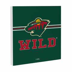 Minnesota Wild Wood Wall Sign, 12x12, NHL, Home