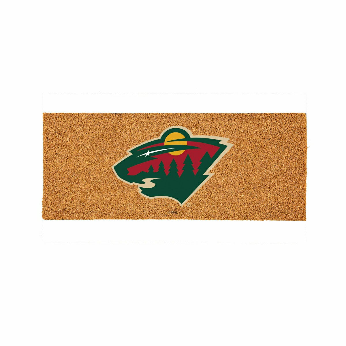 Minnesota Wild Extra Large Full Color Coir Mat, 60"x24", NHL