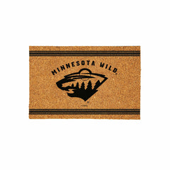 Minnesota Wild Large One Color Coir Mat, 36"x24", NHL