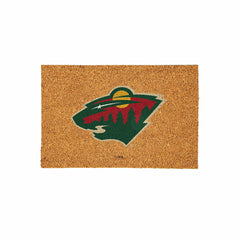 Minnesota Wild Large Full Color Coir Mat, 36"x24", NHL