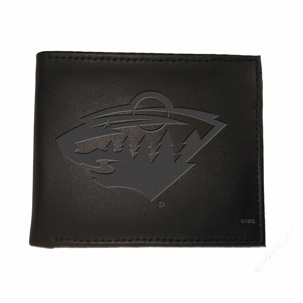 Minnesota Wild, Bi-Fold Wallet, Black, NHL, Home