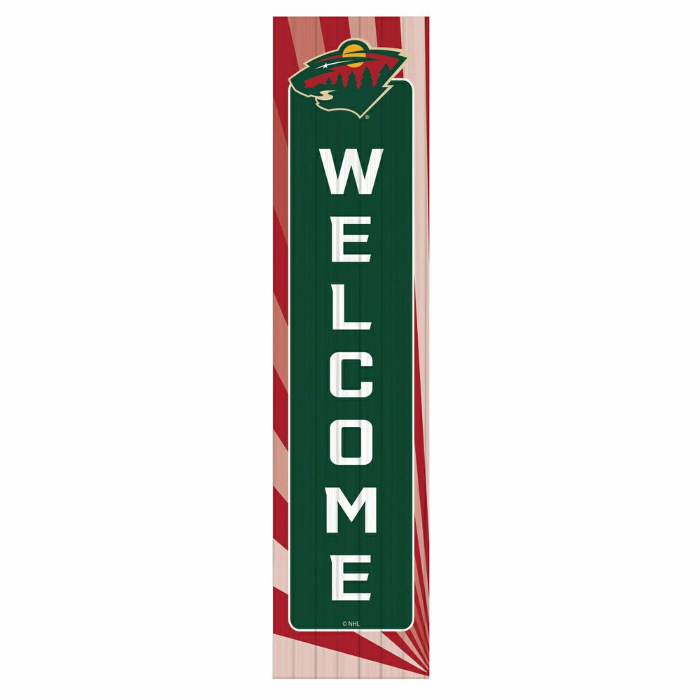 Minnesota Wild Summer Seasonal Single Sided Large Leaner, 46", NHL, Home