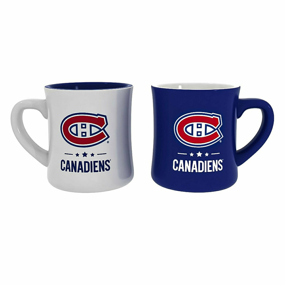 Montreal Canadiens 10oz Ceramic Cup Set, 2pc, NHL, Home