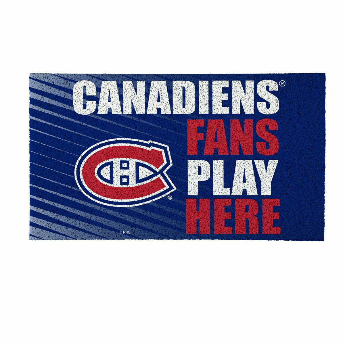 Montreal Canadiens Fan Mat, 28"x16", NHL