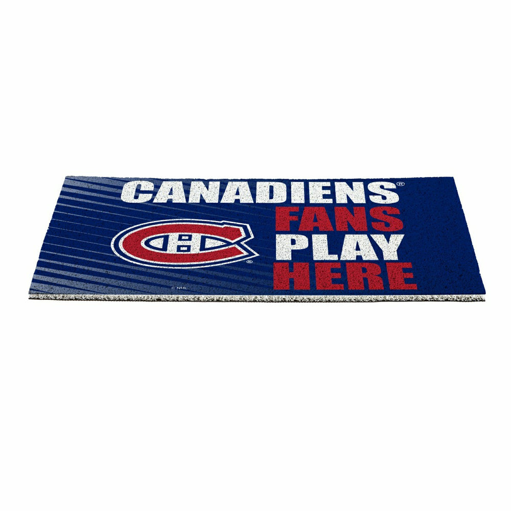 Montreal Canadiens Fan Mat, 28"x16", NHL