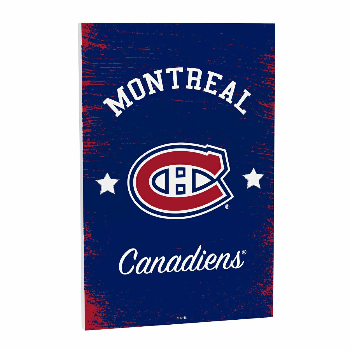 Montreal Canadiens Wood Wall Sign, 16x24, NHL, Home
