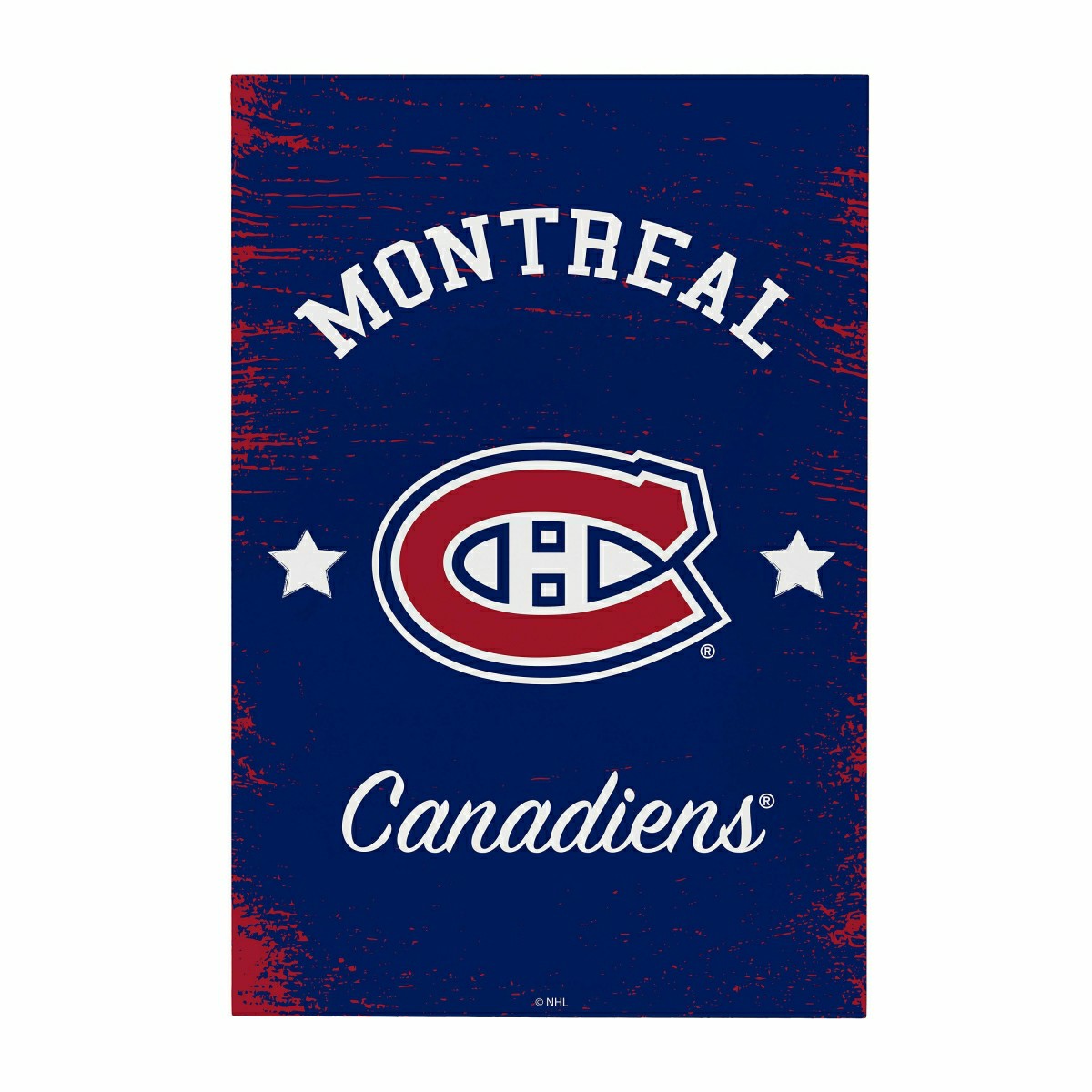 Montreal Canadiens Wood Wall Sign, 16x24, NHL, Home