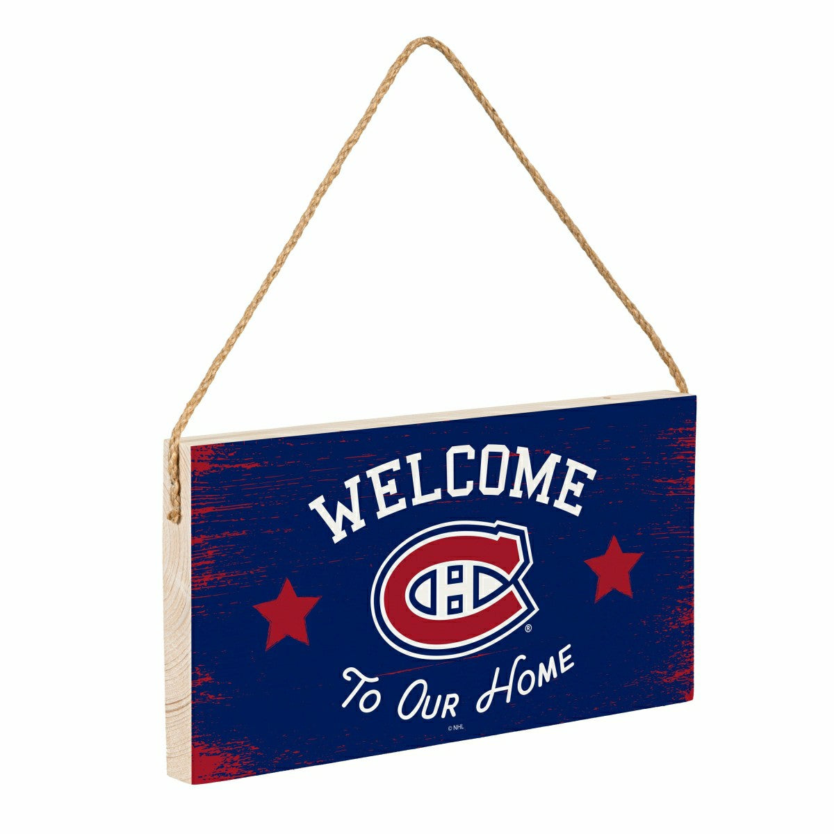 Montreal Canadiens Wood Wall Sign, 6x11, NHL, Home