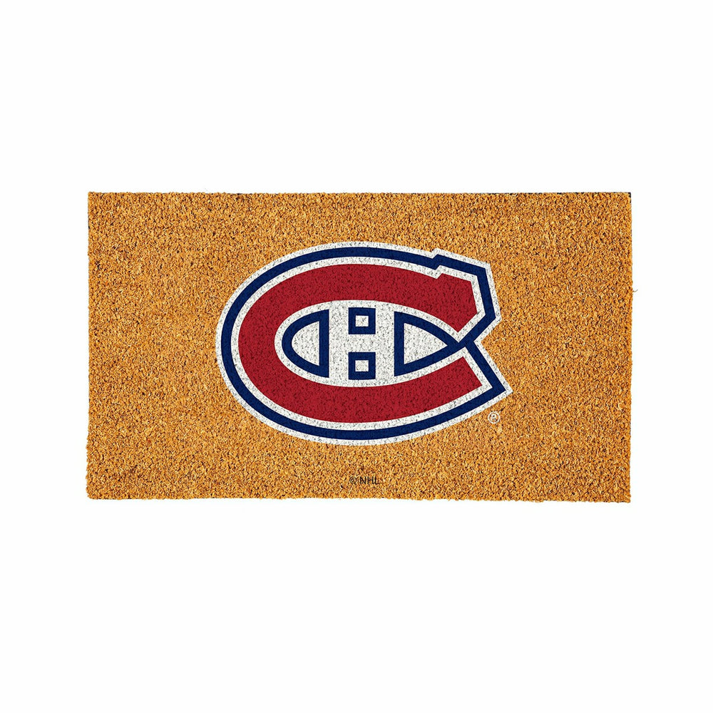 Coir Mat, 16"x28", Montreal Canadiens, NHL