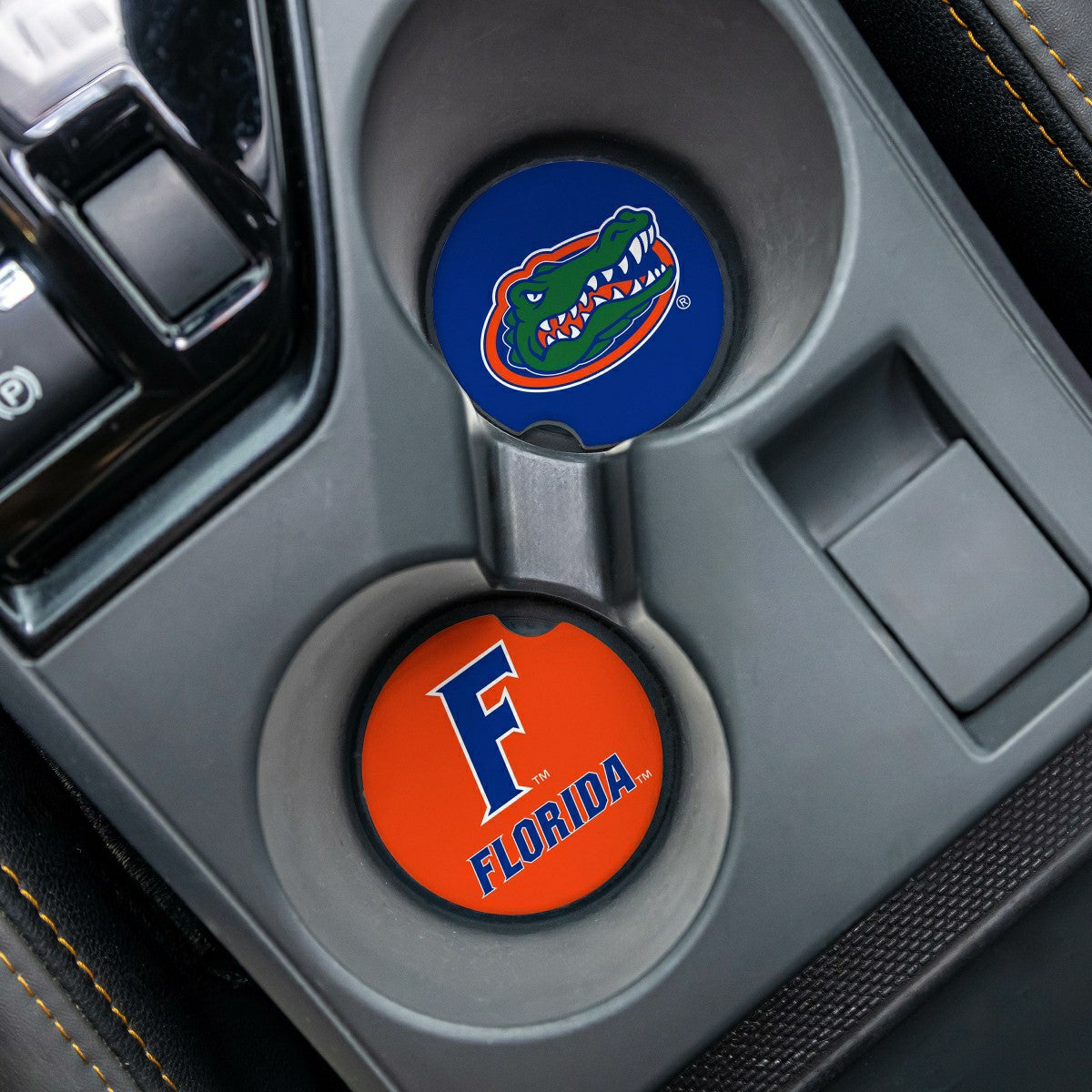 University of Florida Car Coaster Set, 2pc, Home, Collegiate