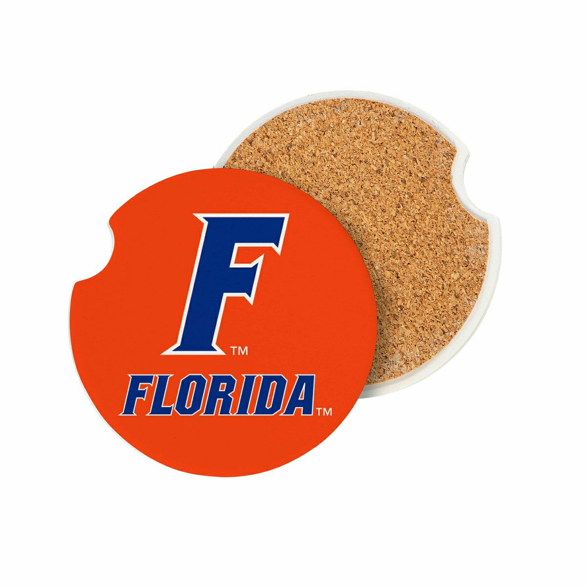 University of Florida Car Coaster Set, 2pc, Home, Collegiate