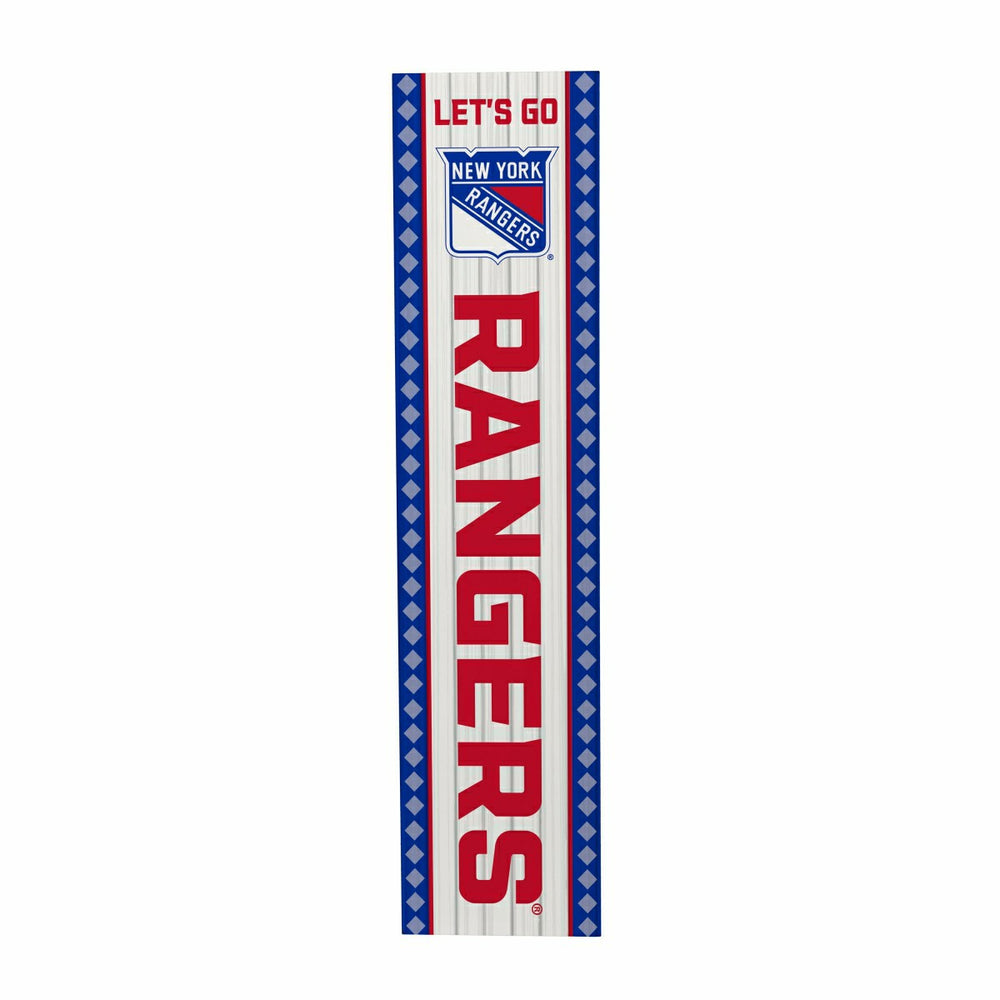 New York Rangers 47" Double Sided Leaner, Christmas, NHL, Home