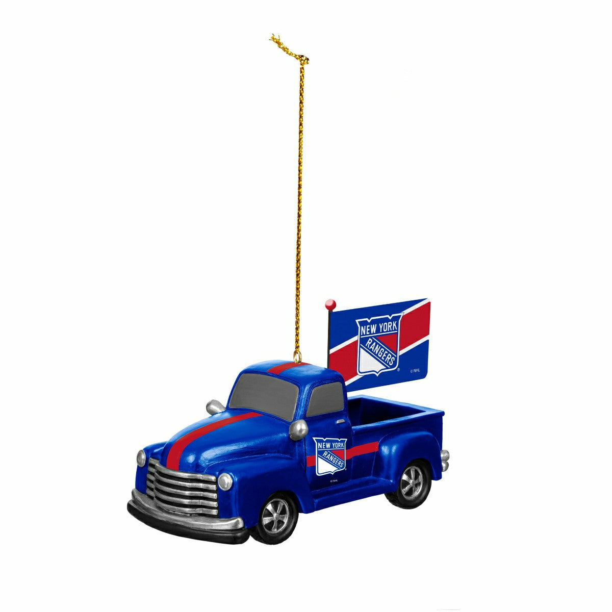 New York Rangers Rally Truck Ornament, Set of 2, NHL, Home