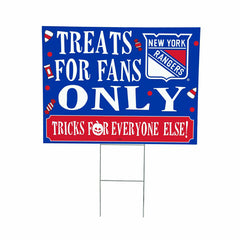 New York Rangers Yard Sign, Halloween Treats for Fans, NHL, Home