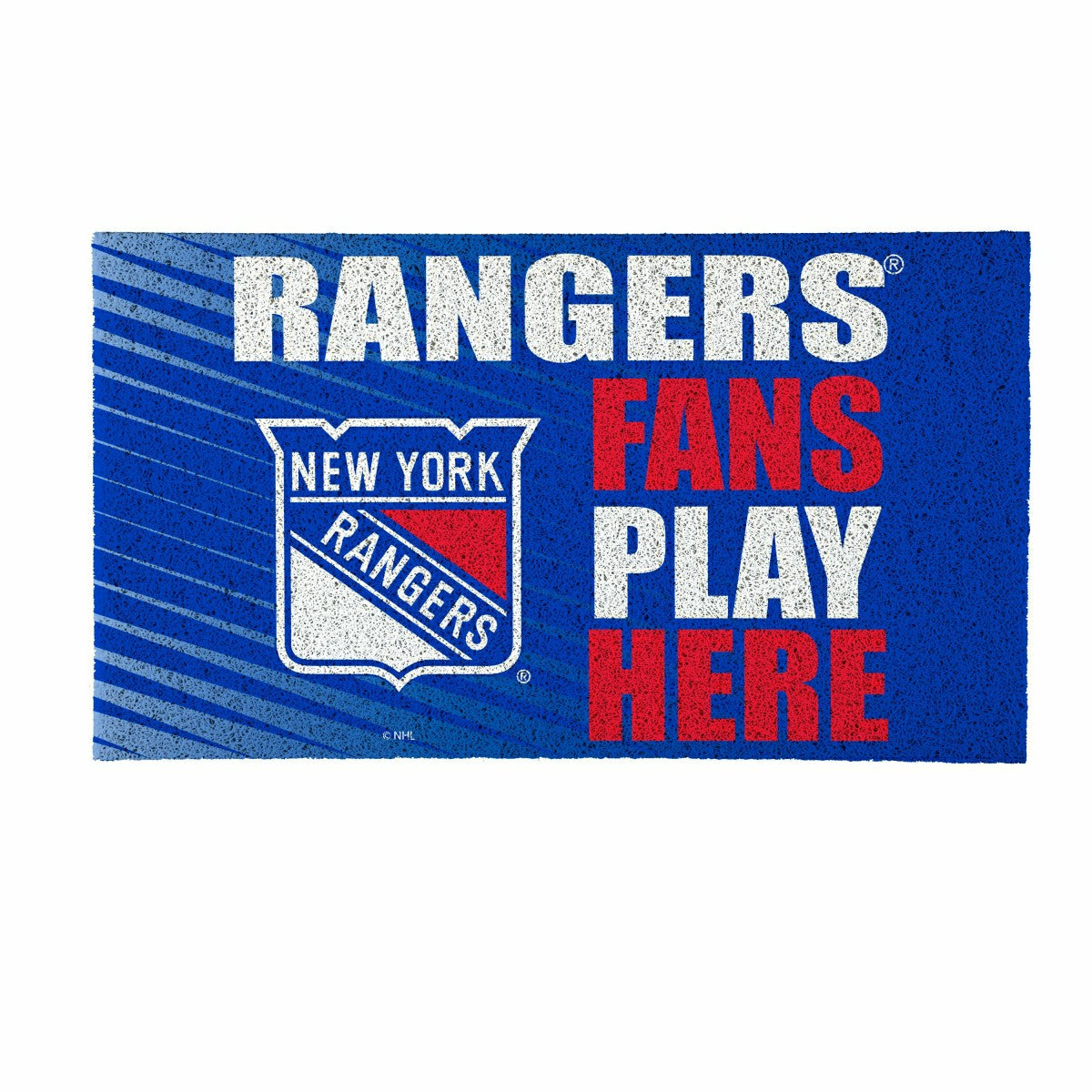 New York Rangers Fan Mat, 28"x16", NHL