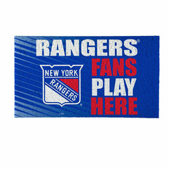 New York Rangers Fan Mat, 28"x16", NHL