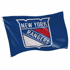 New York Rangers Single Sided Flag with 2 Grommets, 3'x5', NHL, Home