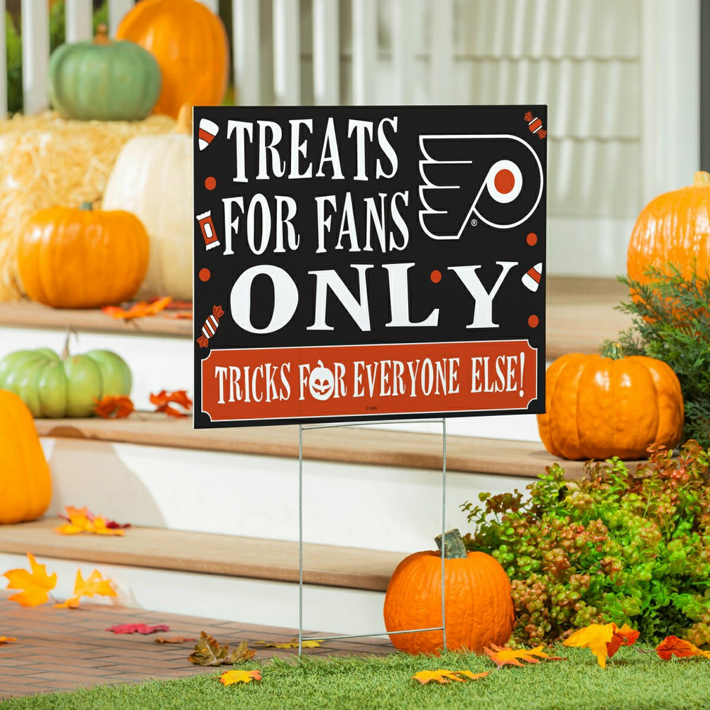 Philadelphia Flyers Yard Sign, Halloween Treats for Fans, NHL, Home