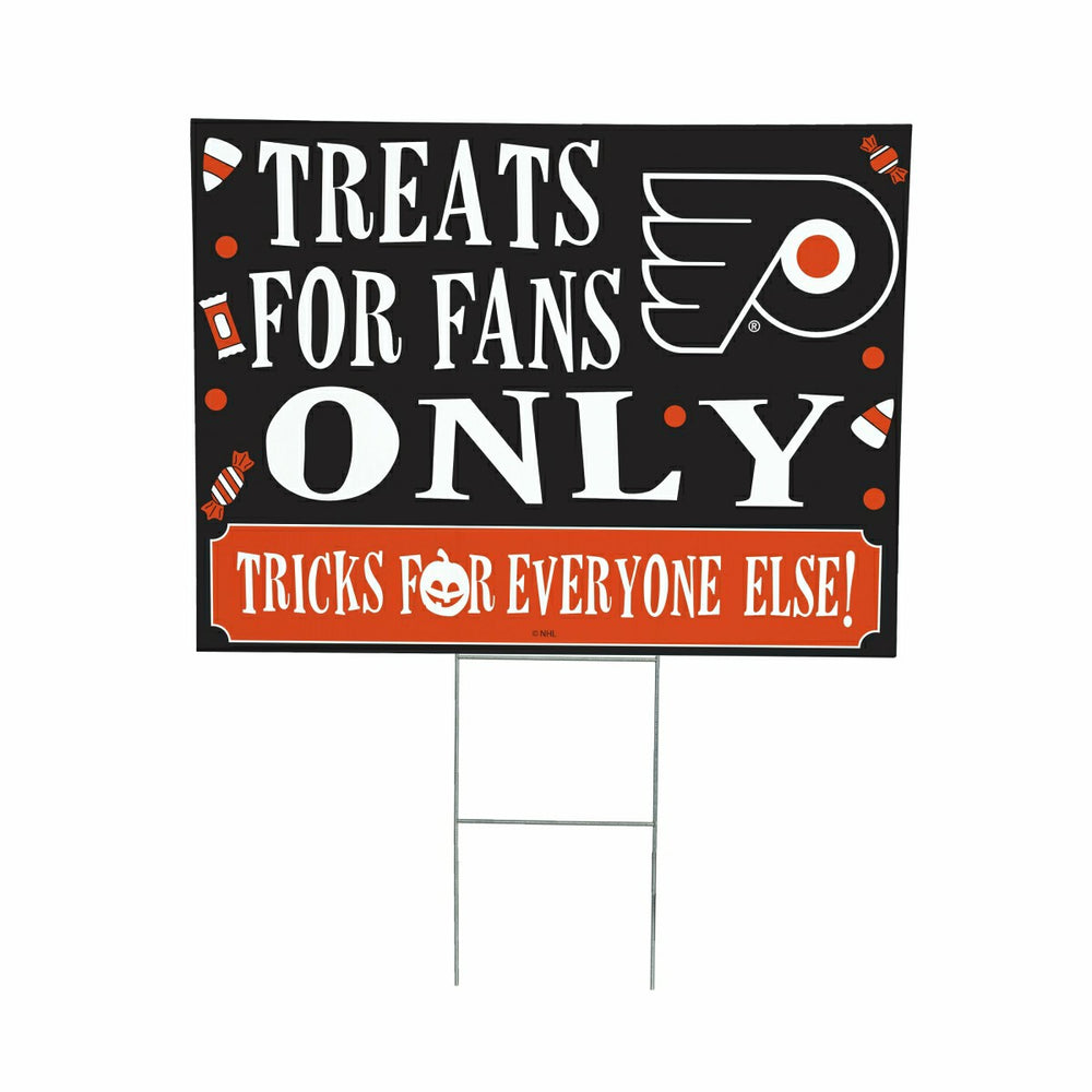 Philadelphia Flyers Yard Sign, Halloween Treats for Fans, NHL, Home