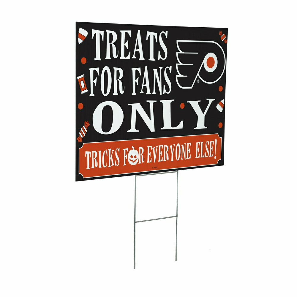 Philadelphia Flyers Yard Sign, Halloween Treats for Fans, NHL, Home