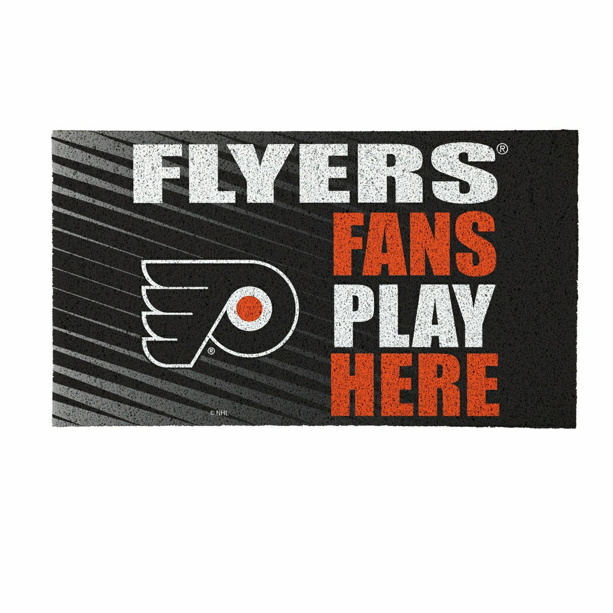 Philadelphia Flyers Fan Mat, 28"x16", NHL