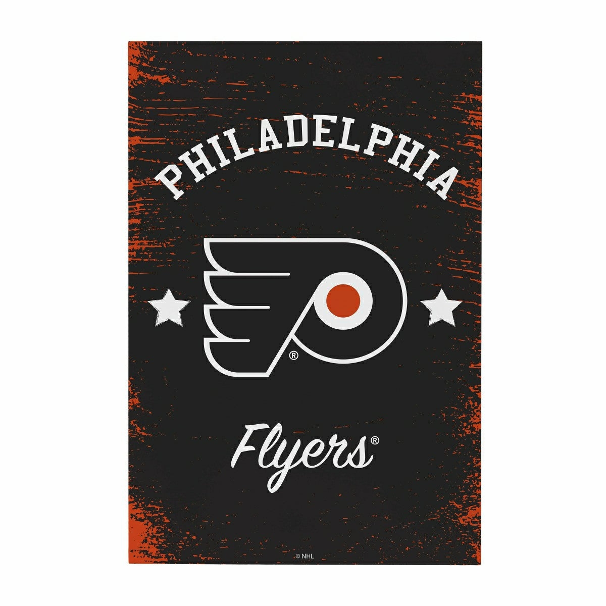 Philadelphia Flyers Wood Wall Sign, 16x24, NHL, Home