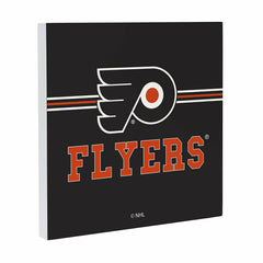 Philadelphia Flyers Wood Wall Sign, 12x12, NHL, Home